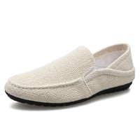 Breathable linen canvas trendy shoes