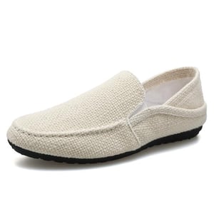 Breathable linen canvas trendy shoes