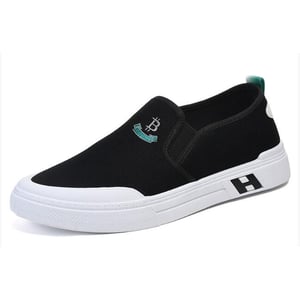 men's all-match Korean style pure cotton canvas shoes