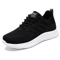 Casual soft-soled sports shoes, breathable single shoes, flying mesh shoes
