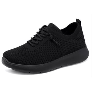 Fashion lace-up flying woven running shoes