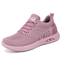 Fashionable women's shoes flying woven soft sole women's shoes