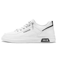 Versatile breathable white shoes, lightweight soft-soled casual student shoes for men
