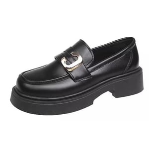 women's British style leather shoes