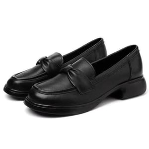 Women's comfortable British style flat shoes